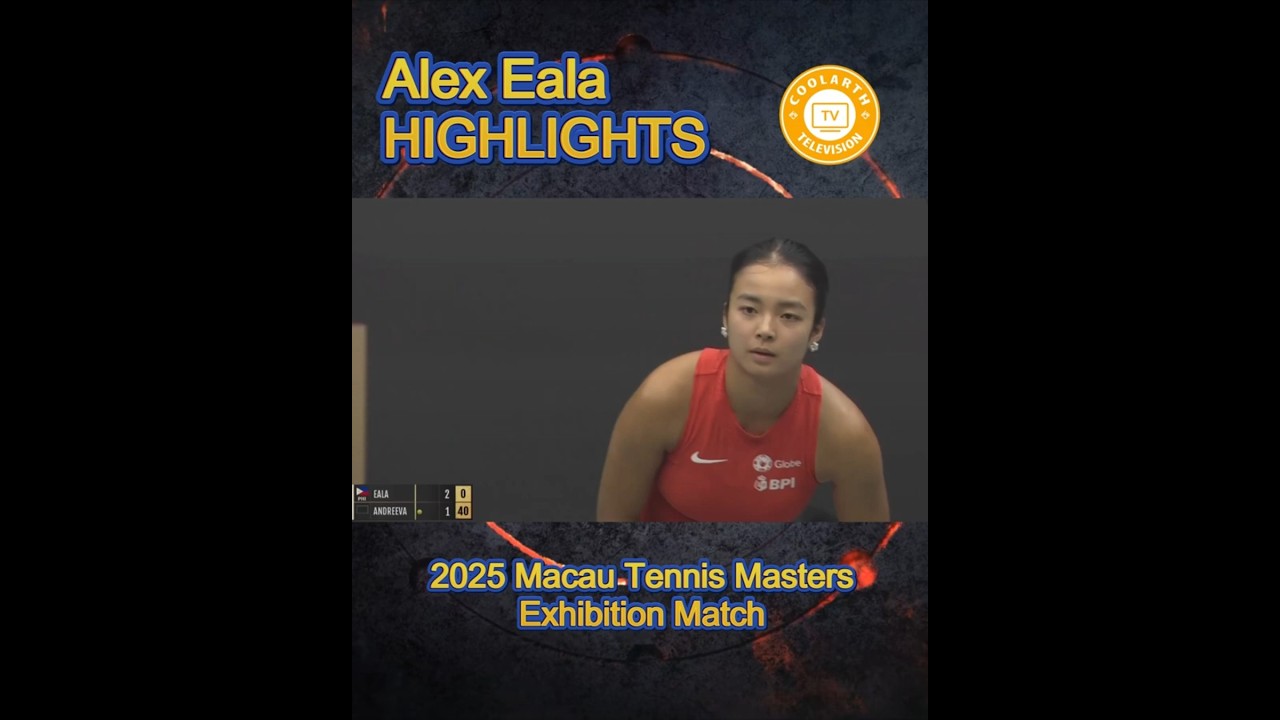 Alex Eala Highlights against Mirra Andreeva