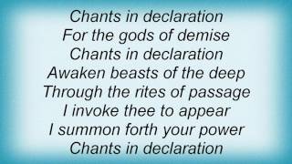 Hate Eternal - Chants In Declaration Lyrics