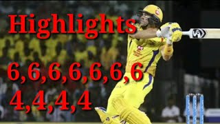 Shane watson batting in ipl 2018 vs dd ...