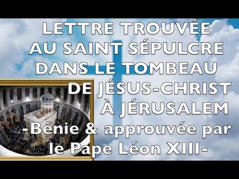 Vidéo: Le Principal Danger Pour Le Saint-Sépulcre Est Nommé - Vue Alternative