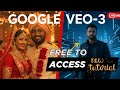 Unlock Google VEO 3 FREE 🎥 | Realistic AI Videos in Minutes!
