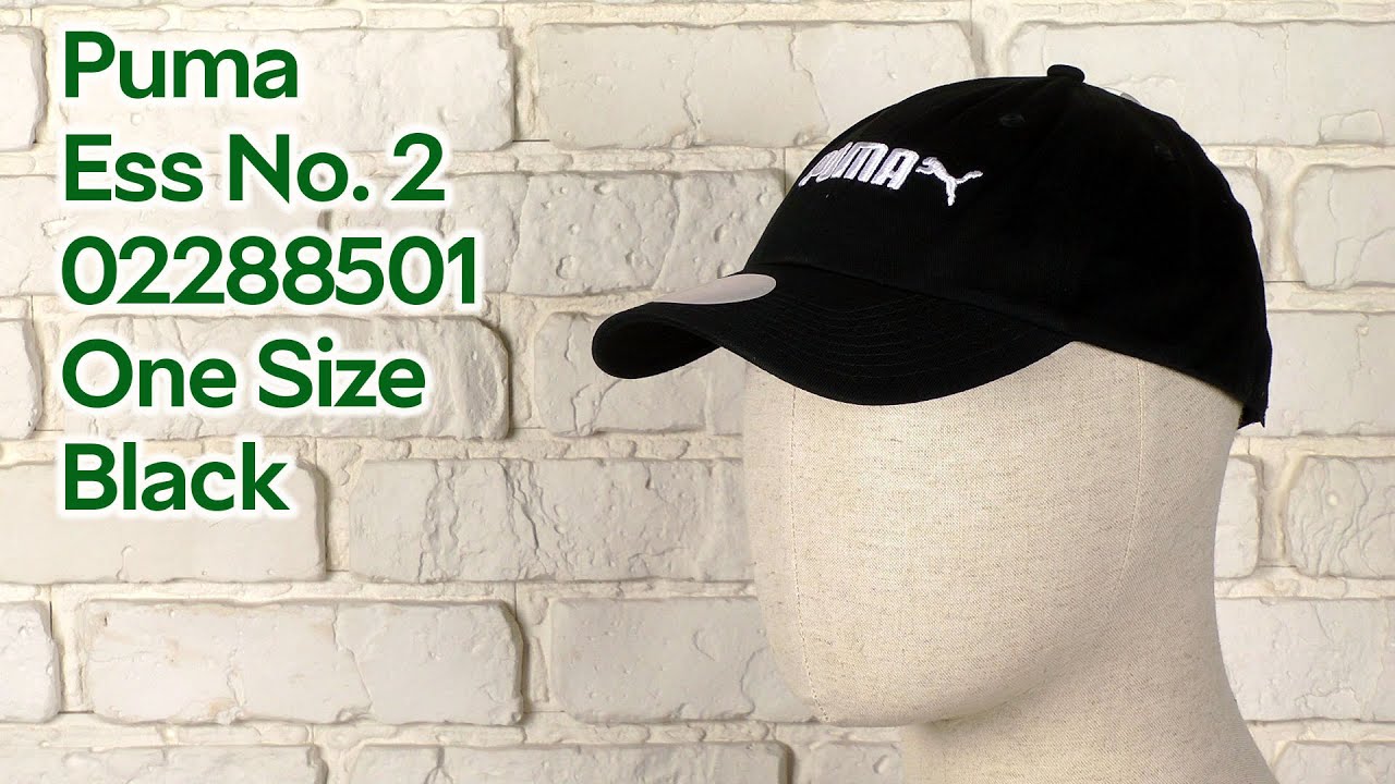 Puma Ess No 2 02288501 One Size Black YouTube puma-ess-no-2-02288501-one-size-black-youtube