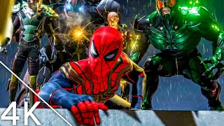 Sinister Six Beat Spiderman To Death Fight Scene 4K ULTRA HD - Spider-Man Vs Sinister Six