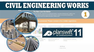 PLANSWIFT TEMPLATE FOR CIVIL ENGINEERING MEASUREMENT TUTORIAL FOR ROAD, RAILWAY, AND BRIDGES ETC