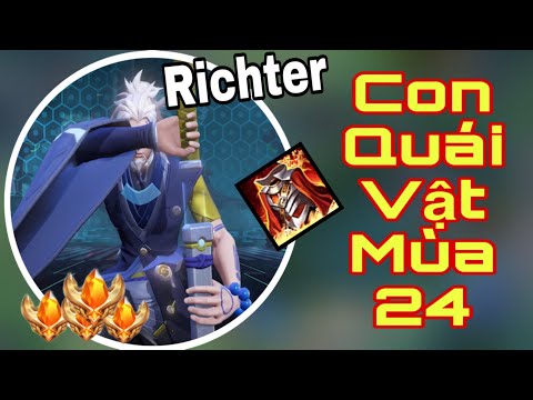 Video Richter mùa 24 | Trang Bị, phù hiệu và bảng ngọc chuẩn... - youtube