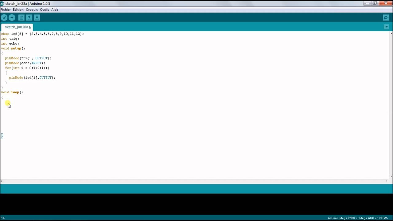 TuTo FR | Arduino | Vue metre a capteur ultrason - YouTube