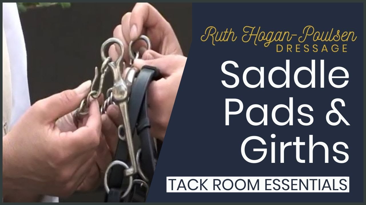 Saddle Pads and Girths | Tack Room Essentials with Ruth Hogan Poulsen