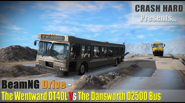 BeamNG Drive - The Wentward DT40L Vs The Dansworth D2500 Bus
