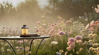 Cozy Ambient Background Relaxing Loop for Study Reading Relaxation - Garden Morning 1