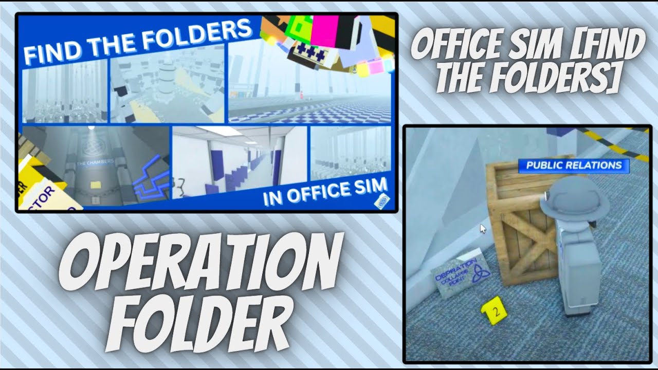 Tutorial: How To Find The Operation Folder In Office Sim [Find The Folders]