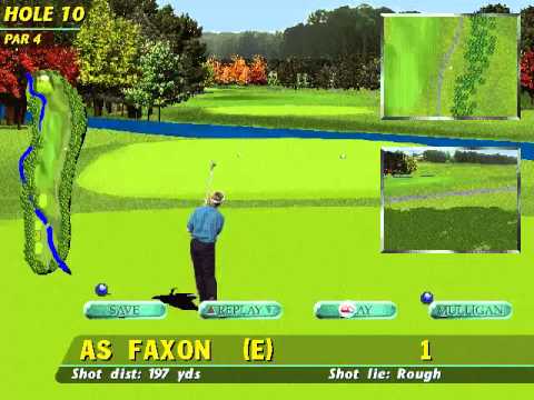 pga tour 96 gameplay