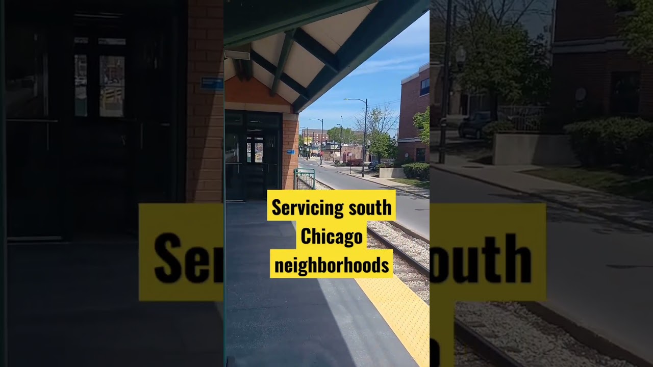 Metra Electric train 'WINDSOR PARK' platform in S.Chicago ASMR