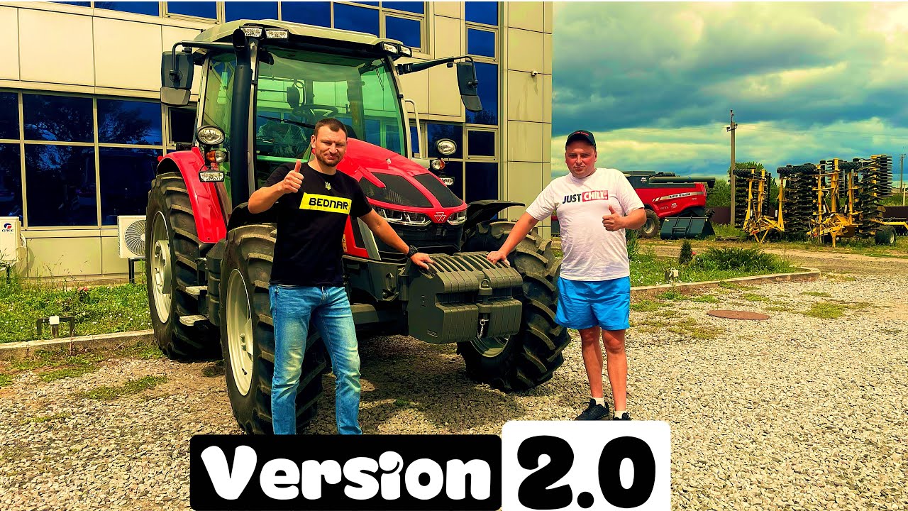 Монстр на 145к,с від Massey💪Massey Ferguson 5s