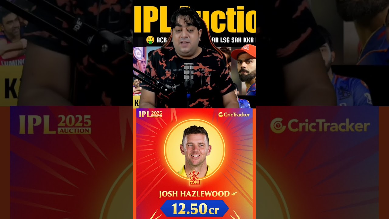 JOSH HAZLEWOOD IN RCB 👏