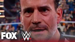 CM Punk takes shots at Drew McIntyre, quotes Kendrick Lamar diss | WWE on FOX