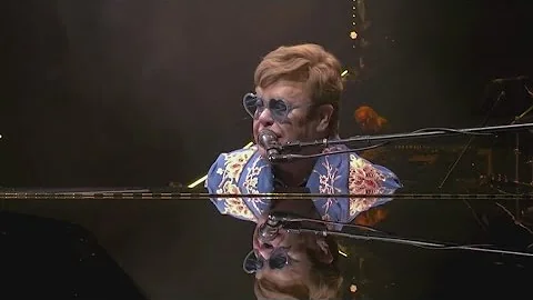 Sir Elton John gives final performance last night