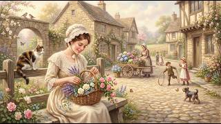 Rustic Charm: Countryside Art with Peaceful Folk Music