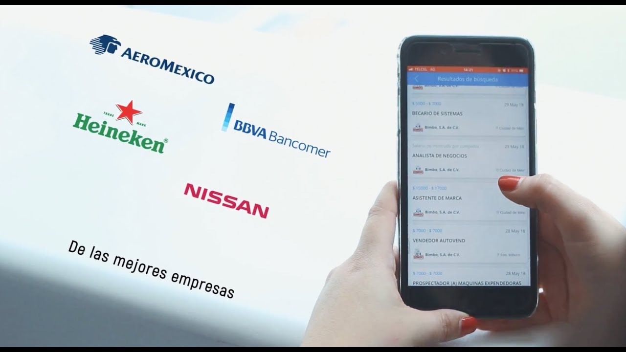 La mejor app para encontrar trabajo YouTube