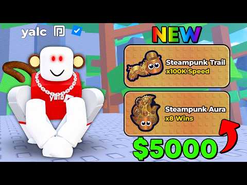 NEW $5000 STEAMPUNK Bundle is INSANE in +1 Speed Monkey Escape!