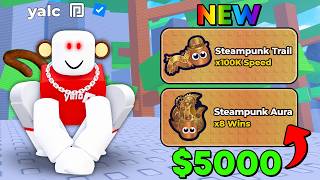 NEW $5000 STEAMPUNK Bundle is INSANE in +1 Speed Monkey Escape!