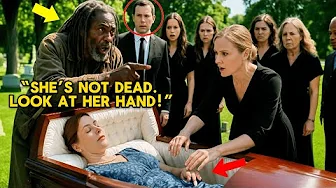 “She’s Not Dead”, Homeless Black Man Stops Billionaire’s Funeral To Save Her