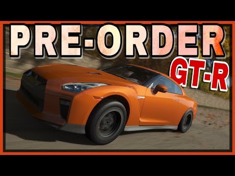 nissan gtr pre order forza horizon 4