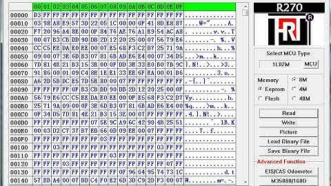 Mercedes EIS W639 EEPROM read HC08 1L02M (R270+)