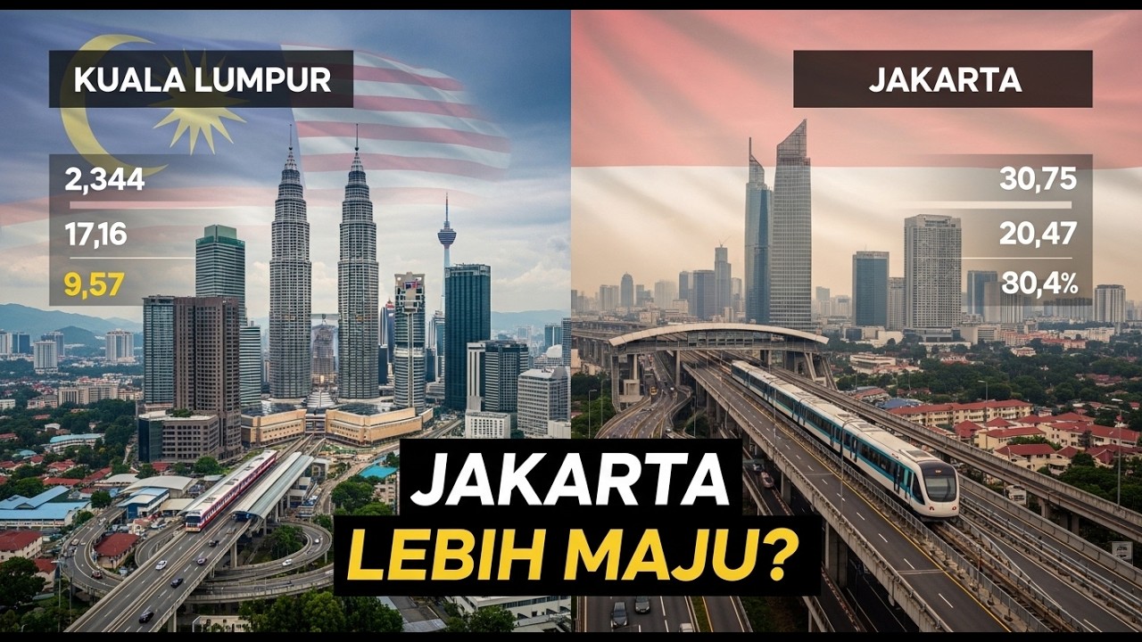 Ramai Rakyat Malaysia Tidak Menjangka Infrastruktur Jakarta Lebih Maju Daripada KL