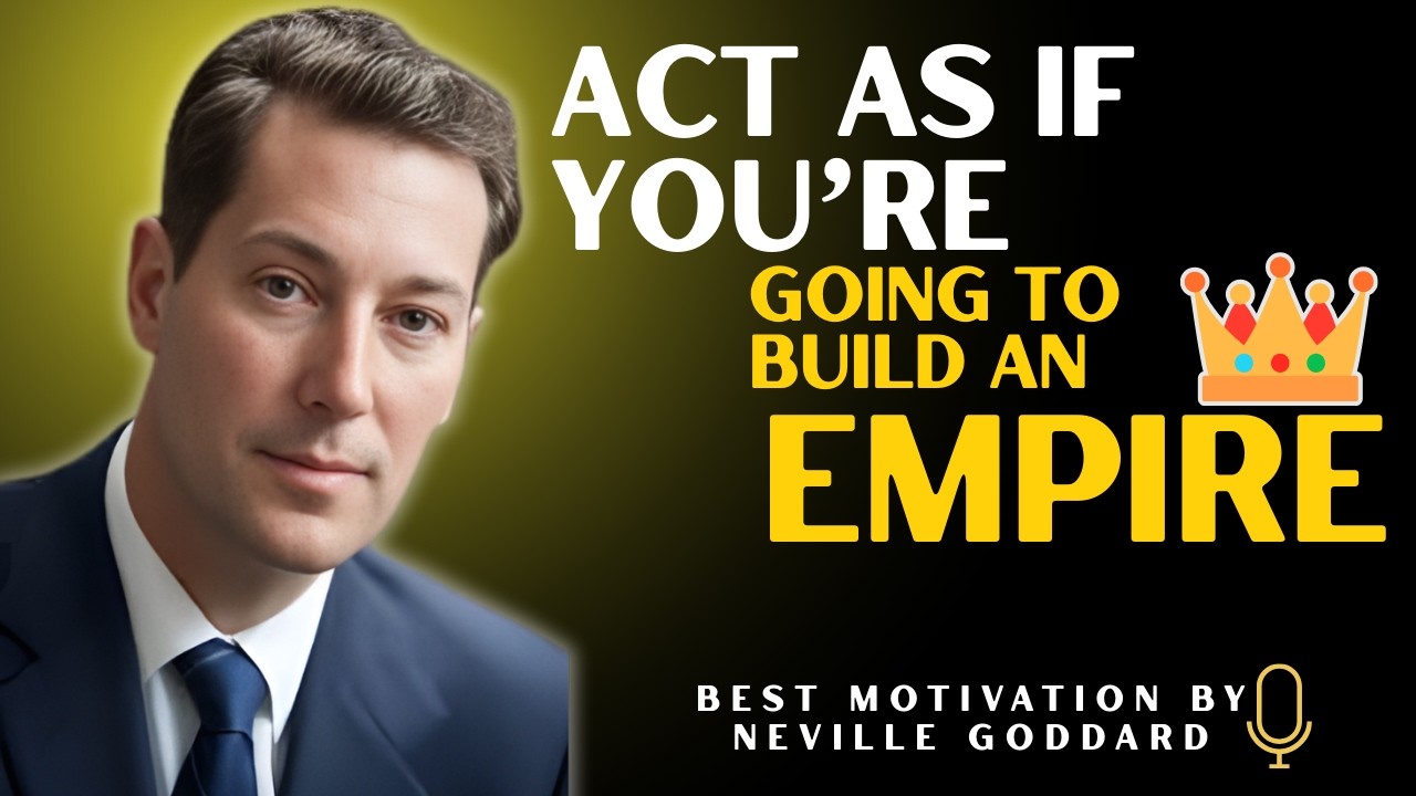 Act As If You’re Building an Empire | Neville Goddard