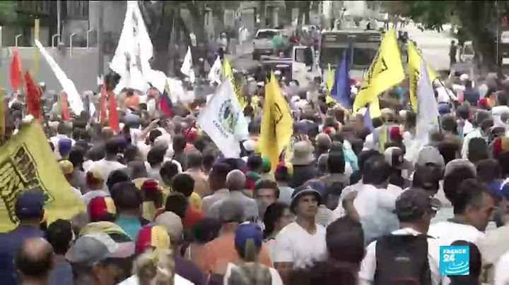 Venezuela: Protesters clash with police