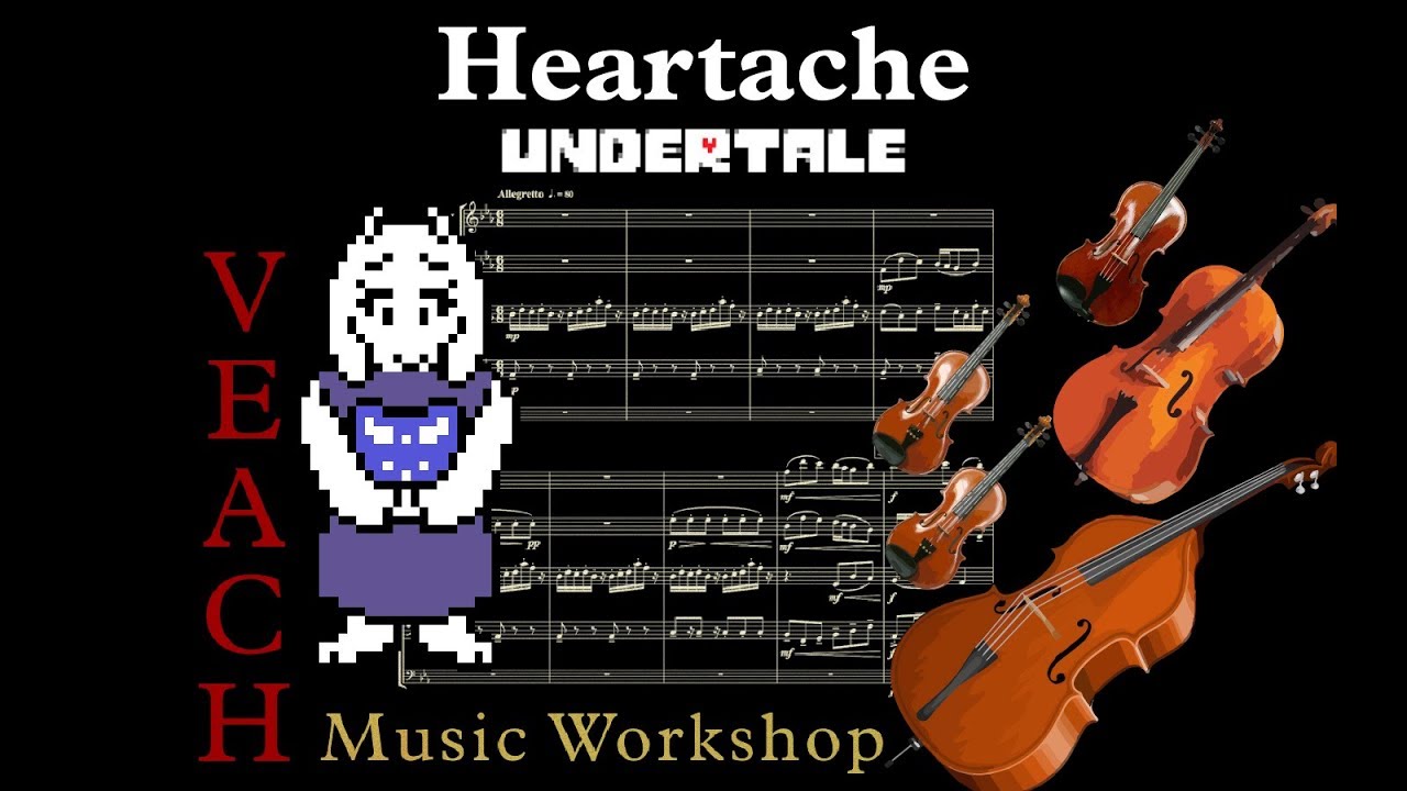 Undertale: Heartache - String Quartet / Quintet Arrangement (with Sheet Music)