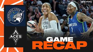 Las Vegas Aces outduel Minnesota Lynx for 6th straight win | WNBA Recap