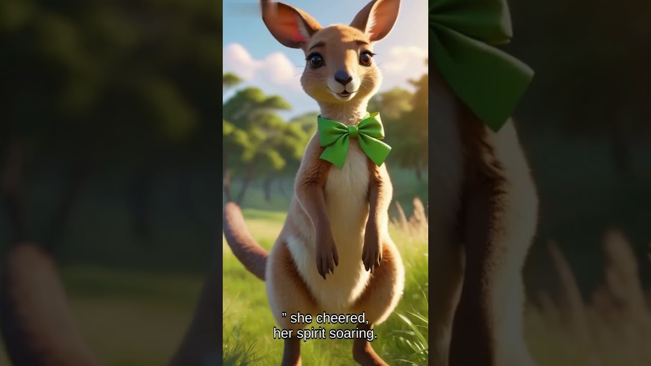 Bouncing Kangaroo Fun - I | Joy of Play and Friendship | Energetic Kids Story 