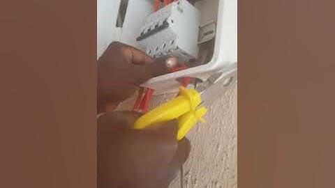 Full three phase Meter installation