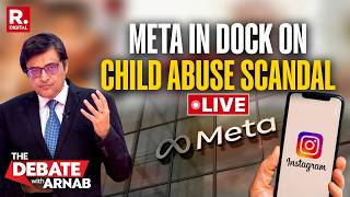Debate With Arnab LIVE: Meta In Trouble As Platform Does Nothing To Block Child Abuse screenshot 1
