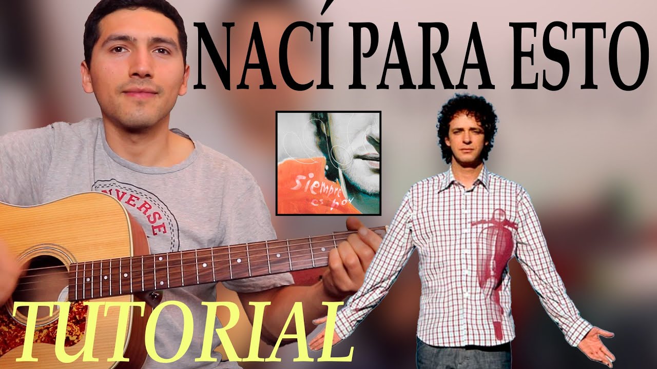 Cómo Tocar | Nací Para Esto de Gustavo Cerati (Tutorial Completo para Guitarra) / Acordes & Rasgueo