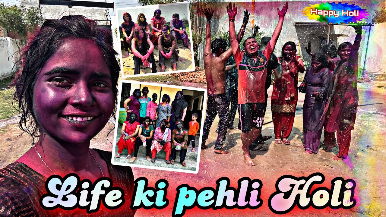 Holi par macha diyaa udham 😂 🎊 || Holi Vlog 🔥🔥