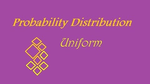 Probability distribution (PART-1) | Uniform distribution | Actuarial Science | IFOA | IAI.