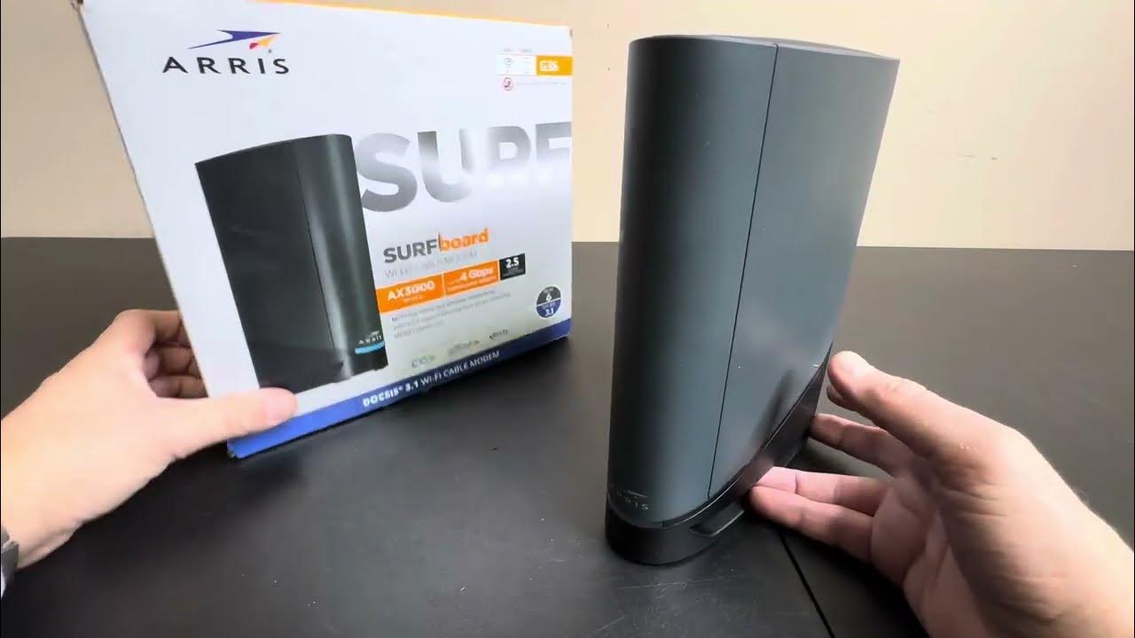 ARRIS Surfboard G36 RB DOCSIS 3 1 Multi Gigabit Cable Modem & AX3000 Wi
