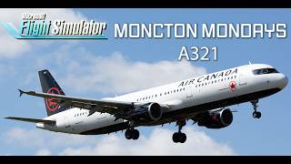 MSFS 2024 ULTRA SETTINGS ✈️ FSLABS A321 : QUEBEC - MONTREAL - HALIFAX