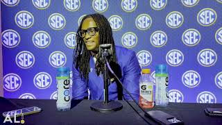 Auburn DB Champ Anthony praises his teammates, Tiger's 'violent' secondary at SEC Media Days