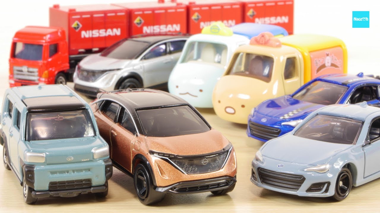 Unique! 6 new Tomica cars: Nissan Ariya, Daihatsu Taft, Sumikko