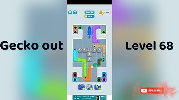 Gecko Out Level 68 Walkthrough 🧩 | Step-by-Step Puzzle Guide | SolutionGuruji