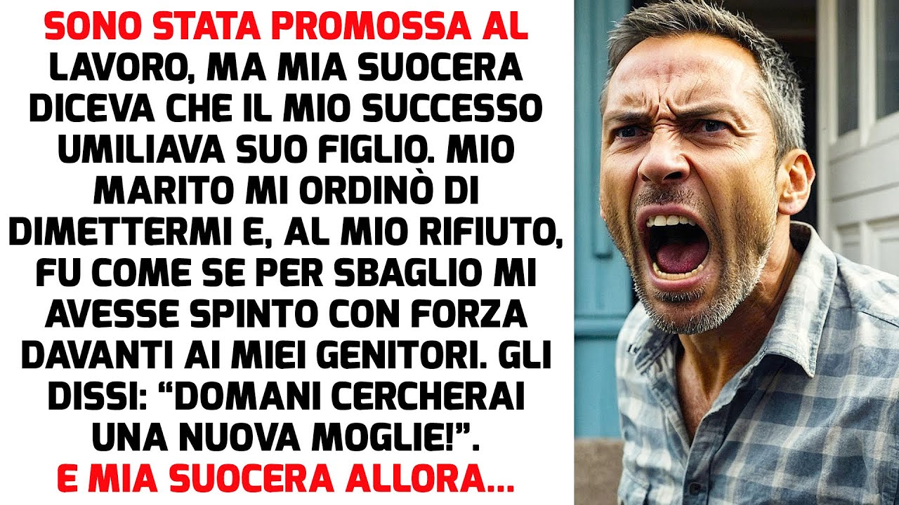 Mio marito voleva che lasciassi il lavoro, io ho detto di no e lui mi