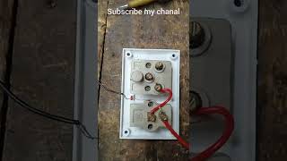 power board connection wairing 16 amp#electricalshorts