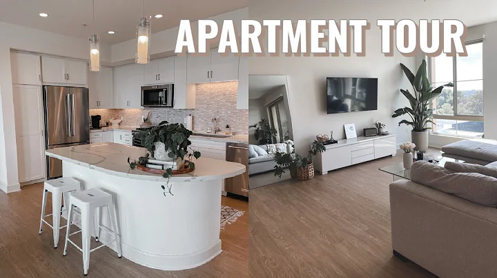 FURNISHED APARTMENT TOUR 2021 | *neutral + minimal...