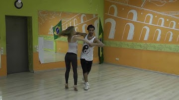 Zouk Class 27.02.17 at Brazuka Dance School - Wakko and Mari