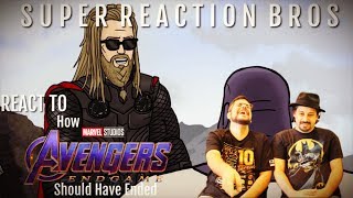 SRB Reacts to Avengers: Endgame Alternate HISHE