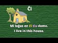 Esperanto: Ĉi