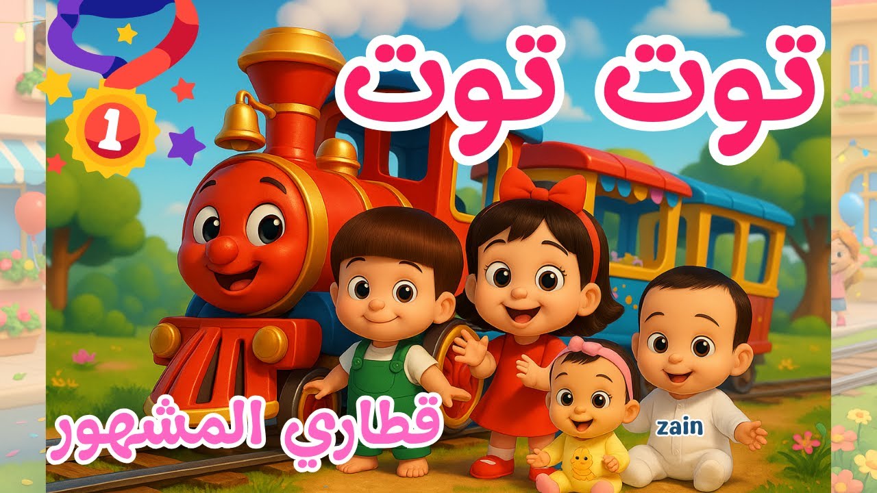 توت توت | أغنية القطار للأطفال 🚂 | قناة أطافيل #kidssongs - YouTube